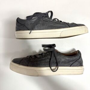 Taos Plim Soul Lux Sneakers Size 8 Gray Comfort Premium Leather Lifestyle Casual